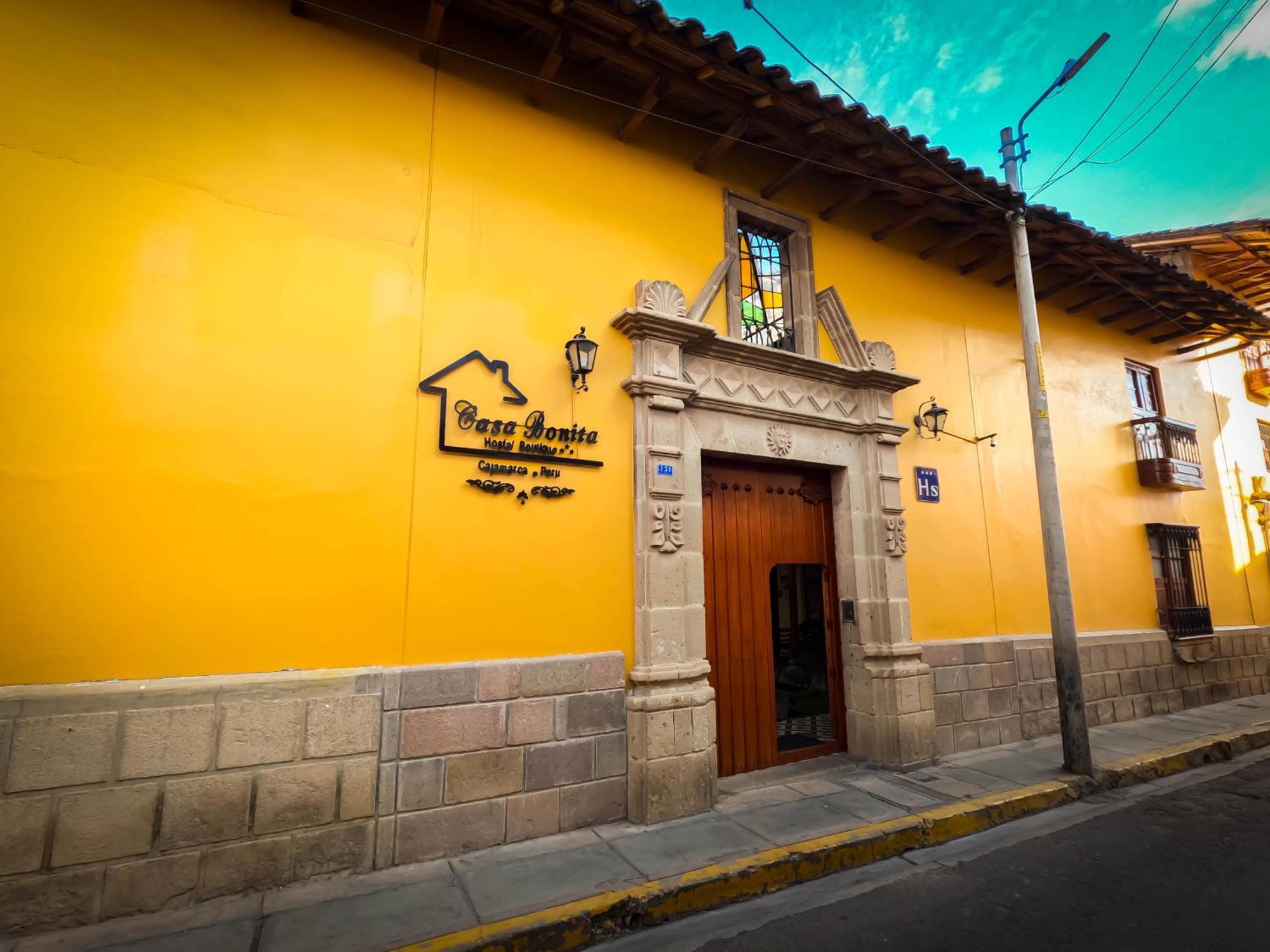 Hotel Casa Bonita Colonial Cajamarca Zewnętrze zdjęcie